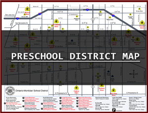 Preschool District Map 